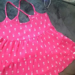 Abercrombie & Fitch Pink Summer Top